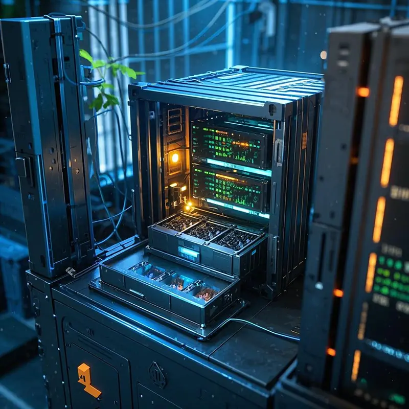 ورچوئل کرنسی کنٹینر کمپیوٹر روم کے لیے پائپ کیا ہے؟